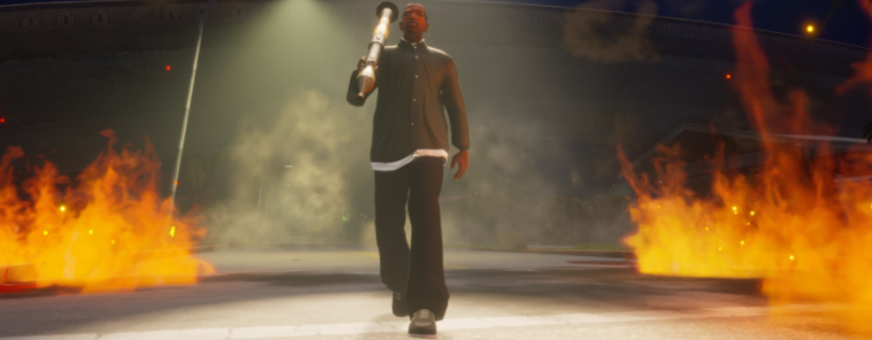 СиДжей в огне и другие скриншоты Grand Theft Auto: The Trilogy