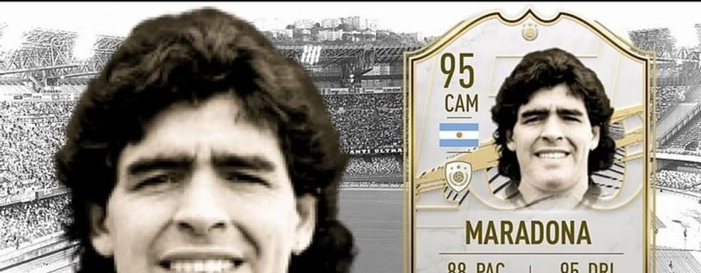 Карточка Марадоны в FIFA 21 FUT подорожала после смерти аргентинской звезды