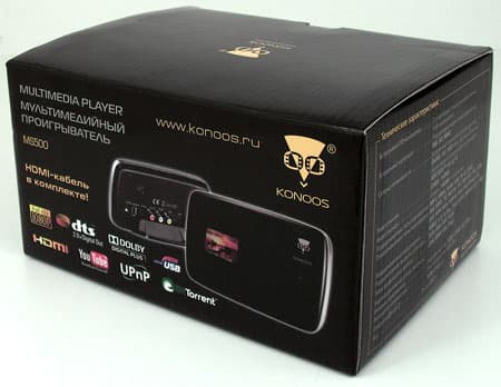 Сетевой HD-медиаплеер Konoos MS-500