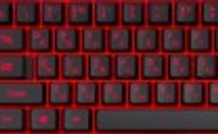 Игровая мембранная клавиатура Asus Cerberus