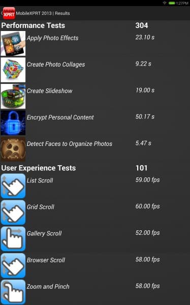 Производительность планшета Xiaomi MiPad