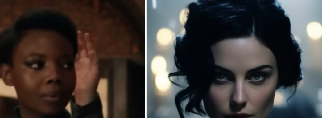 Comparación de los personajes de The Witcher de Netflix y los generados por IA según la descripción de los libros de Sapkowski