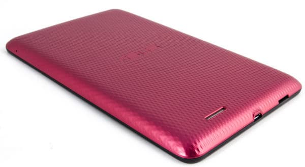 Задняя сторона планшета ASUS Memo Pad