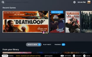 Разработчик показал интерфейс девкита Steam Deck