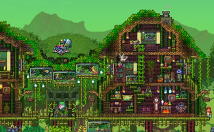 Terraria вернули на 13 лет назад в честь тринадцатилетия игры. Снова вышло обновление 1.1