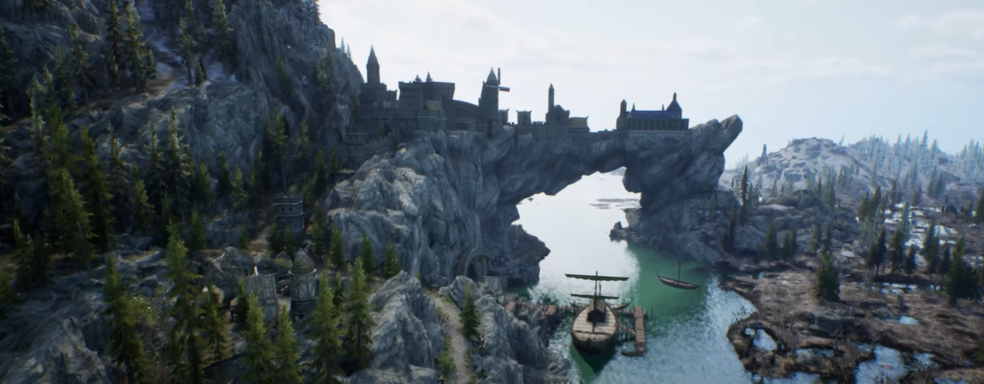 Моддер представил нетипичный проект по TES V Skyrim на движке Unreal Engine 5 — технология совместима с Fallout New Vegas и Starfield