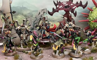 Привет от Тысячи Сынов: авторы настолки Warhammer 40,000 показали диорамы с новыми роботами Сехетар