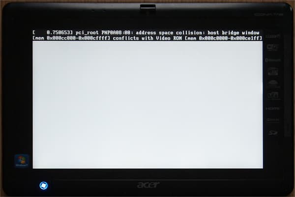 конфликт при старте Android 4.0