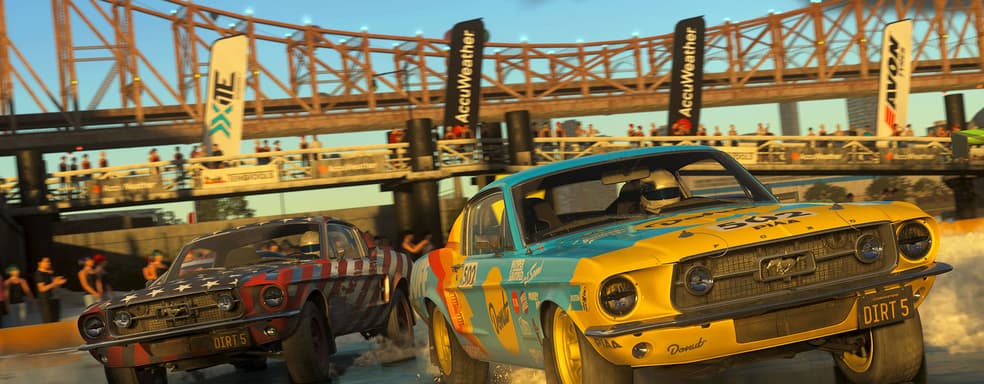 DiRT 5: разделённый экран на четверых и другие особенности в новом трейлере