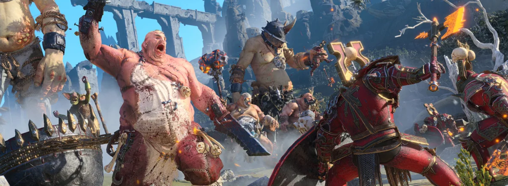 Nuevo tráiler de Total War: Warhammer 3 muestra a los alegres y brutales ogros