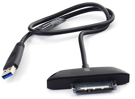 внешний вид интерфейсного модуля USB 3.0 Портативный внешний винчестер Seagate FreeAgent GoFlex, внешний вид интерфейсного модуля USB 3.0