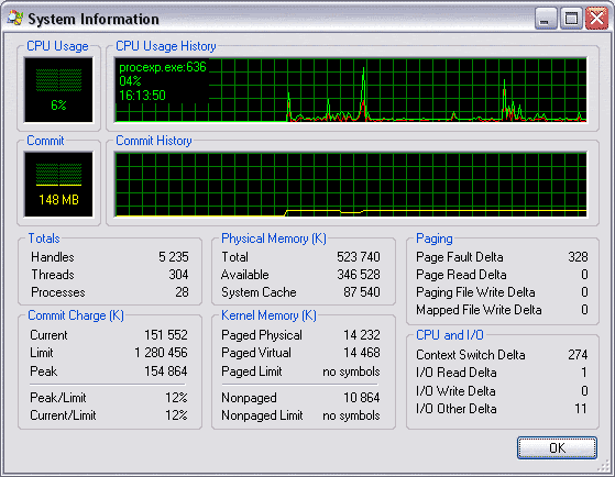 Информация о системе