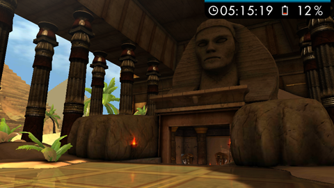 Обзор Lenovo S720. Скриншоты. GLBenchmark