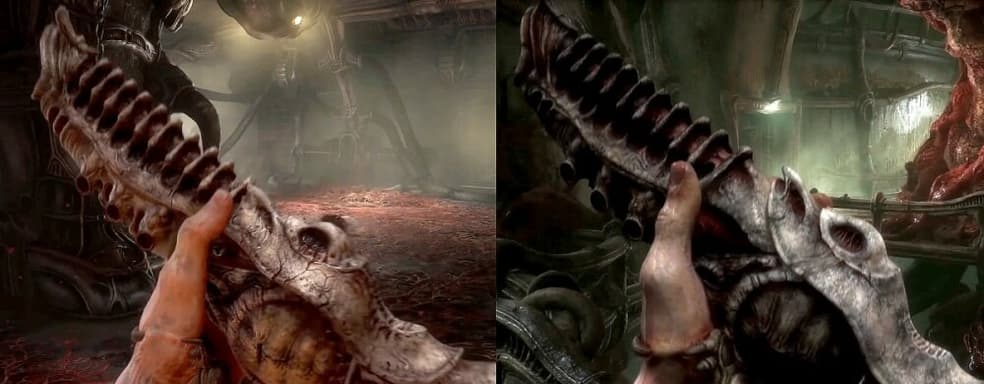 Scorn получила значительный графический прогресс? Вышел обнадёживающий ролик со сравнением