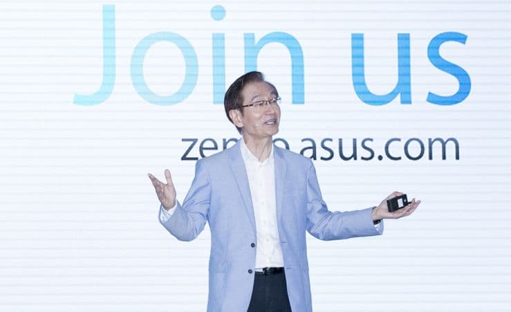 Джони Ши на презентации Asus Zenvolution в рамках Computex 2016