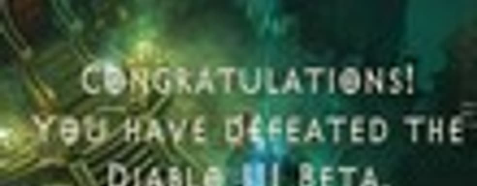 Открытый бета-тест Diablo 3 пользовался большой популярностью