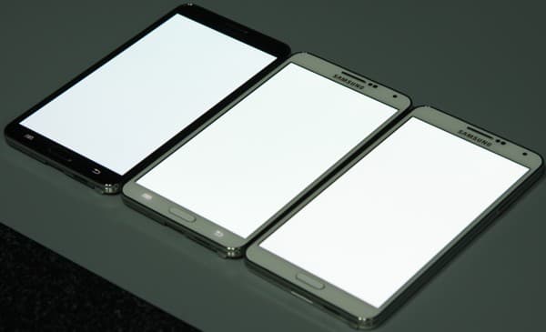 Результаты тестирования экрана Samsung Galaxy Note 3