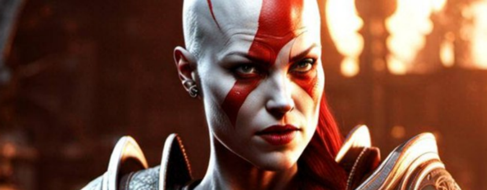 Представлена женская версия Кратоса из God of War. Новый взгляд на персонажа Santa Monica Studio