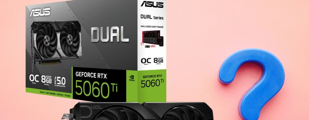 У NVIDIA GeForce RTX 5060 Ti 8 ГБ серьезные проблемы с производительностью по сравнению с версией 16 ГБ