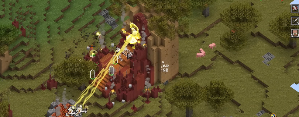 Вышло обновление мода Minecraft, превращающего игру в стратегию в духе Warcraft. Авторы Reign of Nether RTS улучшили проект