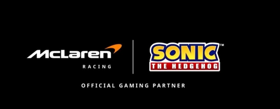 Sonic объединяется с McLaren. Sega стала официальным игровым партнёром команды Формулы-1