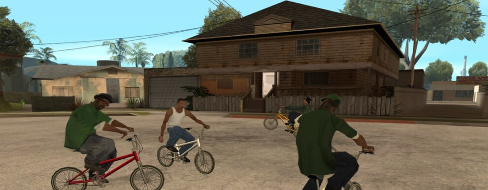 Мир GTA San Andreas хотели разбить на три части —  не хватало памяти PS2, но в итоге Rockstar решила создать единую карту