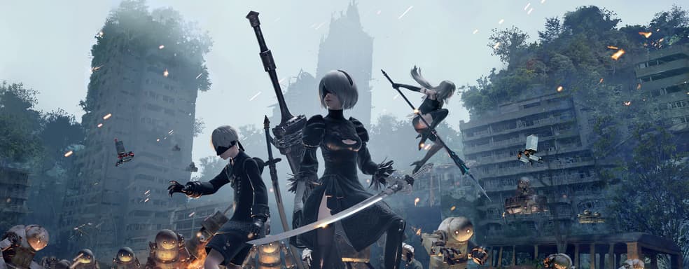 Тройная красота – представлена новая фигурка героев 2B, 9S и A2 из игры Nier: Automata