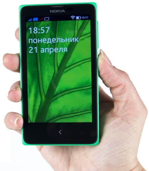 Дизайн смартфона Nokia X