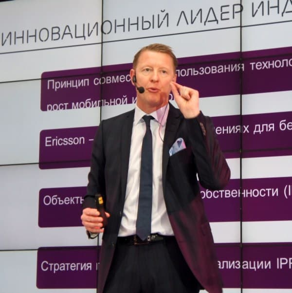 Генеральный директор и президент Ericsson Ханс Вестберг