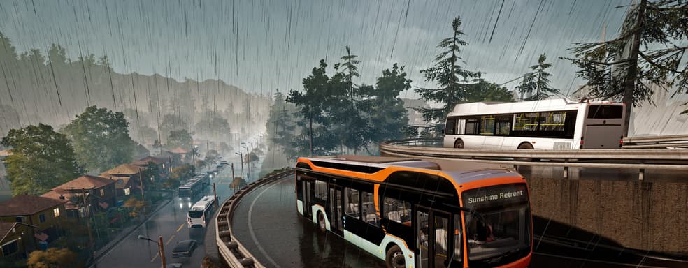Много автобусов в новом трейлере Bus Simulator 21