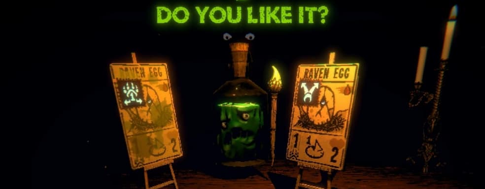 Мрачная карточная игра Inscryption получила бесплатное дополнение Kaycee's Mod