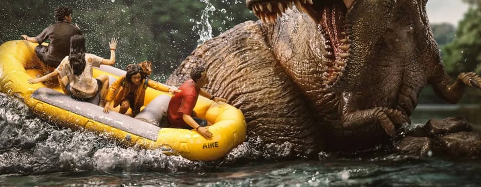 Iron Studios Presents Tyrannosaurus Rex Statue from \"Jurassic World: Dominion\"