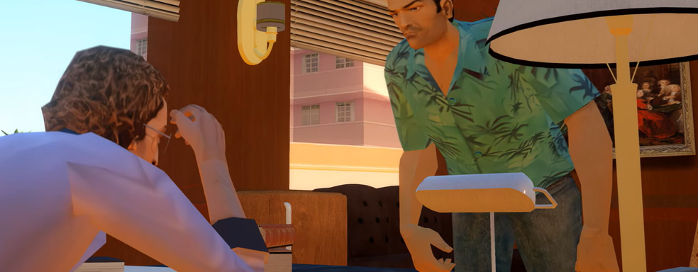 Авторы GTA Vice City Nextgen Edition на движке GTA 4 показали новинки. Счётная машинка для бизнеса, рабочая парковка отеля и не только