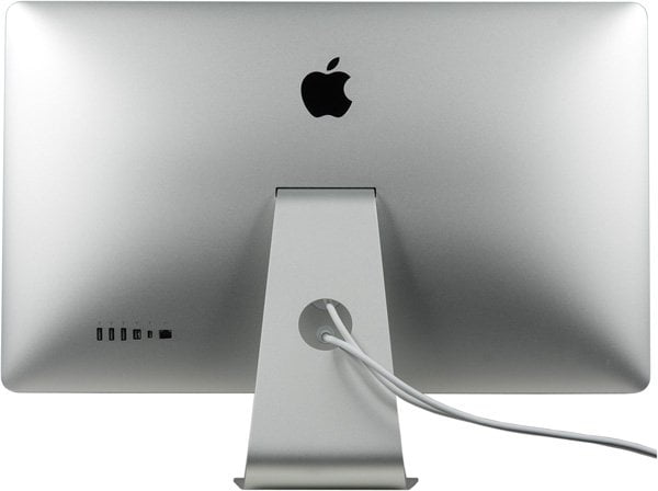 ЖК-монитор Apple Thunderbolt Display, вид сзади