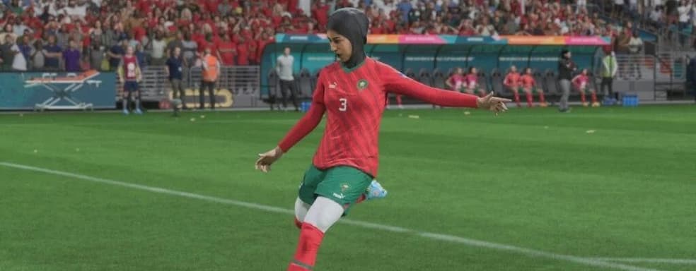 В FIFA 23 впервые появился игрок в хиджабе