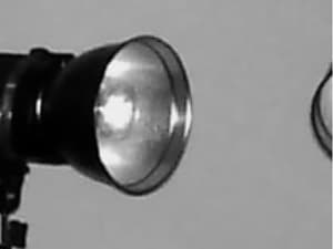 Изображение с цифровым 3-кратным увеличением при ИК-подсветке