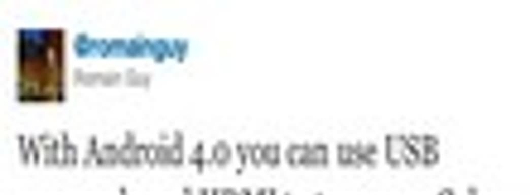 Android 4.0-смартфоны будут поддерживать USB-геймпады