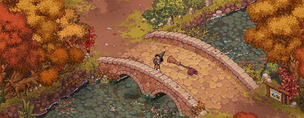«Гарри Поттер» с внешностью Stardew Valley. Появились свежие скриншоты Witchbrook