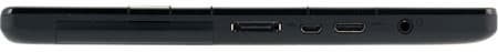 Вид правой грани планшета Lenovo ThinkPad Tablet