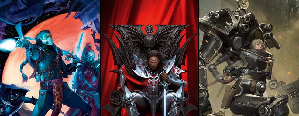 Для Warhammer 40,000 и Age of Sigmar выпустят цитатник космодесантников, новые романы и энциклопедию персонажей