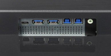 ЖК-монитор BenQ PD3200U, разъемы