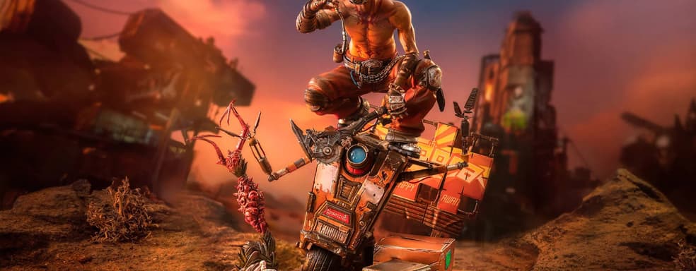 PureArts открыла предзаказ на диораму-статую Железяки и психа-бандита из вселенной Borderlands