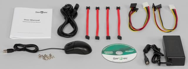 Комплект поставки виртуальной матрицы Smartec STNR-6462