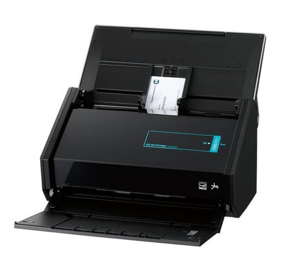 модель документ-сканера ScanSnap iX500, возможность работы от мобильных устройств