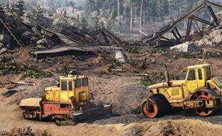 В самую технологичную игру авторов SnowRunner дадут поиграть бесплатно — тизер демоверсии и геймплей RoadCraft от Saber Interactive