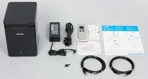 Комплект поставки QNAP TS-453mini