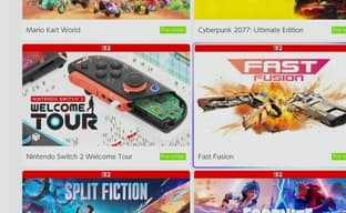 Журналисты показали обновленный для Switch 2 магазин eShop