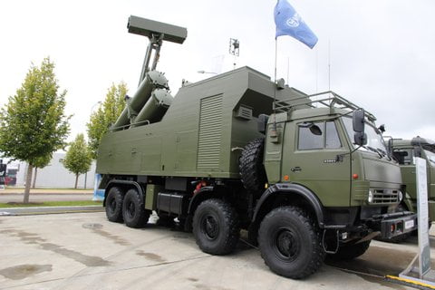 ЗРПК «Панцирь-С1М» с радаром наведения 1РС2 «Шлем»