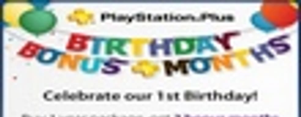 Первая годовщина PS Plus