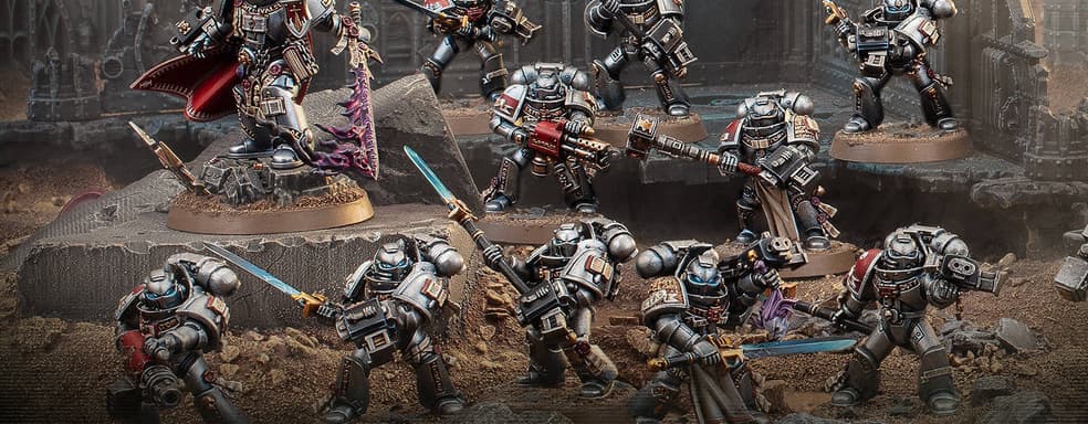 "We are the hammer!": Warhammer 40,000 tabletop game creators reveal "Combat Patrol: Grey Knights" miniatures set